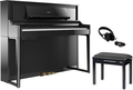 Roland LX706 - PE Bundle (polished ebony, w/bench, headphones) Pianos Numériques