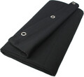 Roling Molton Curtain Absorber 5m (B) x 2 m (H) 300 g/m² (black) Cortinas pré-fabricadas que absorvem o som