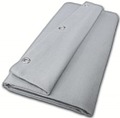 Roling Molton Curtain Absorber 6m (B) x 3 m (H) (light grey) Cortinas de absorción de sonido prefabricadas