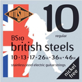 Roto Sound British Steels BS10 Regular (10-46) E-Gitarren Saitensätze .010