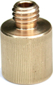 Rycote Brass 3/8' M to 5/8' F Screw Adaptor