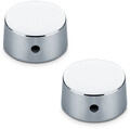 Poti Glatt (set of 2, chrome)