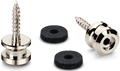 Schaller S-Locks Safety Belt (2 single belt pins, nickel, S screw) Guitar Strap Locks