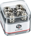Schaller S-Locks Set (nickel / L) Bloqueos de seguridad para correa de guitarra