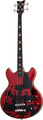 Schecter Simon Gallup Corsair (red)