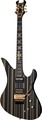 Schecter Synyster Gates Sustainiac Custom LTD (Black/ Gold Lines) Guitares électriques Heavy-Métal