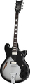 Schecter TSH-1 (silverburst) Guitarra Eléctrica Modelo Semi-Hollowbody