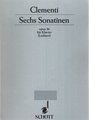 Schott Music Sechs Sonatinen Clementi Opus 36
