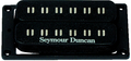 Seymour Duncan Parallel Axis Trembucker Original Bridge / PATB-1 Bridge (black)