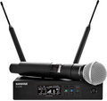 Shure QLXD24/SM58 (606-670MHz) Conjunto Microfone Sem Fios com Microfone Portátil