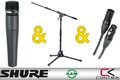 Shure SM57 + Contrik 6m + K&M 259/00 Set / SM-57LCE Juegos de micrófonos