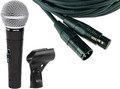 Shure SM58SE Cable Set (6m) MIcrofones de Voz Dinâmicos