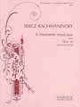 Simrock/Benjamin/Elite 6 Moments Musicaux - Opus 16 Serge Rachmaninoff