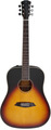 Sire A3 DS Larry Carlton's Signature Dreadnought SIB (vintage sunburst) Guitarra Western sem Fraque, com Pickup