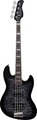 Sire Marcus Miller V9 4ST Swamp Ash 2nd Gen (transparent black) Bassi Elettrici 4 Corde