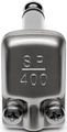 Squareplug SP400 (matte nickel) 6,3mm Mono Jack Connectors