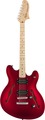 Squier Affinity Starcaster MN (candy apple red) Guitarra Eléctrica Modelo Semi-Hollowbody