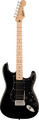 Squier Sonic Stratocaster HSS MN (black) Guitares électriques modèle ST