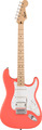 Squier Sonic Stratocaster HSS MN (tahitian coral) E-Gitarren ST-Modelle