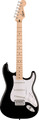 Squier Sonic Stratocaster MN (black) E-Gitarren ST-Modelle