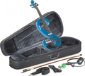 Stagg EVN 4/4 Electric Violin Set (metallic blue)