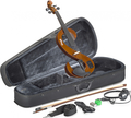 Stagg EVN 4/4 Electric Violin Set (violin burst)