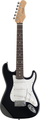Stagg SES-30 3/4 (black) Guitares électriques diapason court