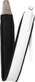 Stagg SLPL-BUCKLE Leather Buckle Strap (white) Gitarren-Gurte
