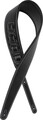 Stagg SPFL-XLARG Padded Faux Aged Leather Guitar Strap (black, extra large)