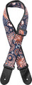 Stagg SWO-PSLY2 Woven Nylon Guitar Strap Paisley Pattern 2 (red) Guitar Straps