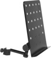 Stagg Small Mus.Stand Plate With Arm (schwarz) Soportes para equipo de música