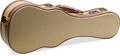 Stagg Wood Case Ukulele Gold Tweed (Concert)