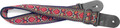 Stagg Woven Cotton Strap Jimi SWO COT JIM (red) Guitar Straps