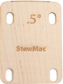 Stewmac Neck Shims for guitar (shaped, 0.5°)