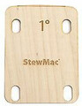 Stewmac Neck Shims for guitar (shaped, 1°) Distanziatori