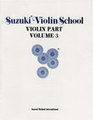 Summy Birchard Violin school Vol 3 Suzuki Shinichi