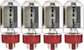 TAD 6L6WGC-STR REDBASE Premium Matched Quartett (small bottle) Set Valvole Amplificatori