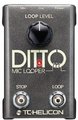 TC Helicon Ditto Mic Looper Procesadores y effectos de voz