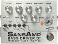 Tech 21 SansAmp Bass Driver DI 30th Anniversary Pedal Pré-amplificador Baixo