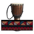 Terré Djembe African-Paint (50cm) Djembes