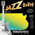 Thomastik BB113 / Jazz BeBop (.013-.053, medium-light) Juegos de cuerdas para guitarra eléctrica .013