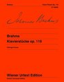 Urtext Edition Klavierstücke op 119 Brahms Johannes