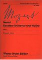 Urtext Edition Sonaten für Klavier und Violine Mozart