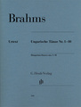 Urtext Edition Ungarische Tänze WoO Nr.1-10 Johannes Brahms (für Klavier)
