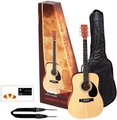 VGS Acoustic Pack (Natural Satin) Westerngitarre ohne Cutaway, ohne Tonabnehmer