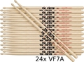 Vic Firth VF7A Multipack 24 / VF7A (Hickory) 7A multi-packs