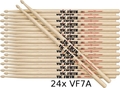 Vic Firth VF7A Multipack 24 / VF7A (Hickory) Juegos de baquetas 7A