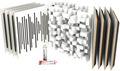 Vicoustic VicStudio Box (white matte) Acoustic Treatment Kits