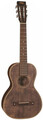 Vintage Viator Paul Brett Electro-Acoustic Travel Guitar (antiqued, with bag)