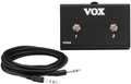 Vox VFS-2A / Dual footswitch Conmutadores de pie para amplificador de guitarra